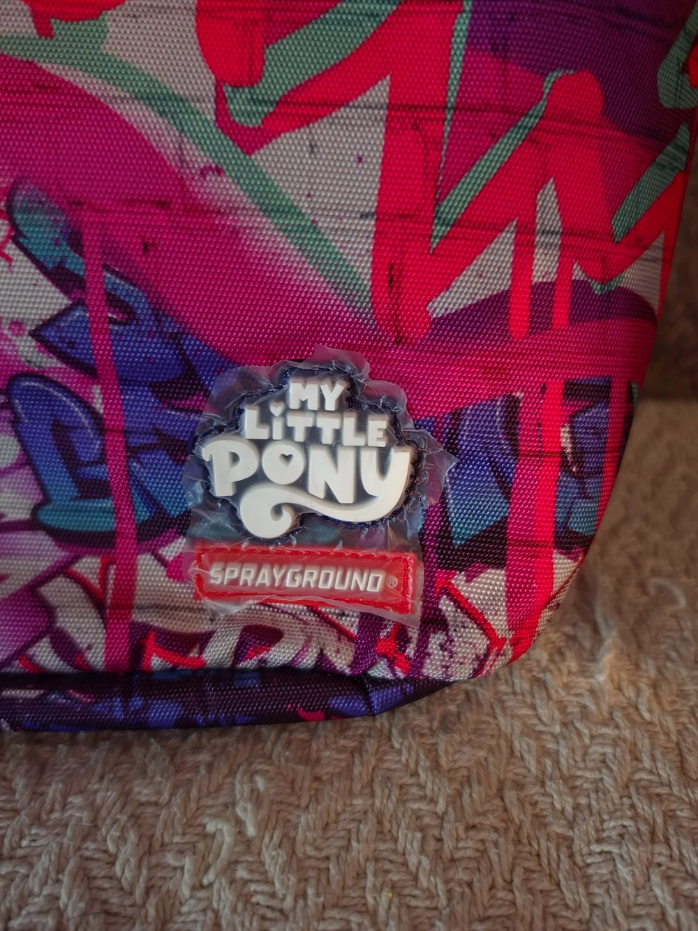 MY LITTLE PONY STREET ART BACKPACK